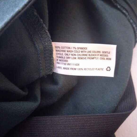 A New Day Women's Size 6 Green Elastic Waist Side Zip Ankle Pants - Picture 7 of 7